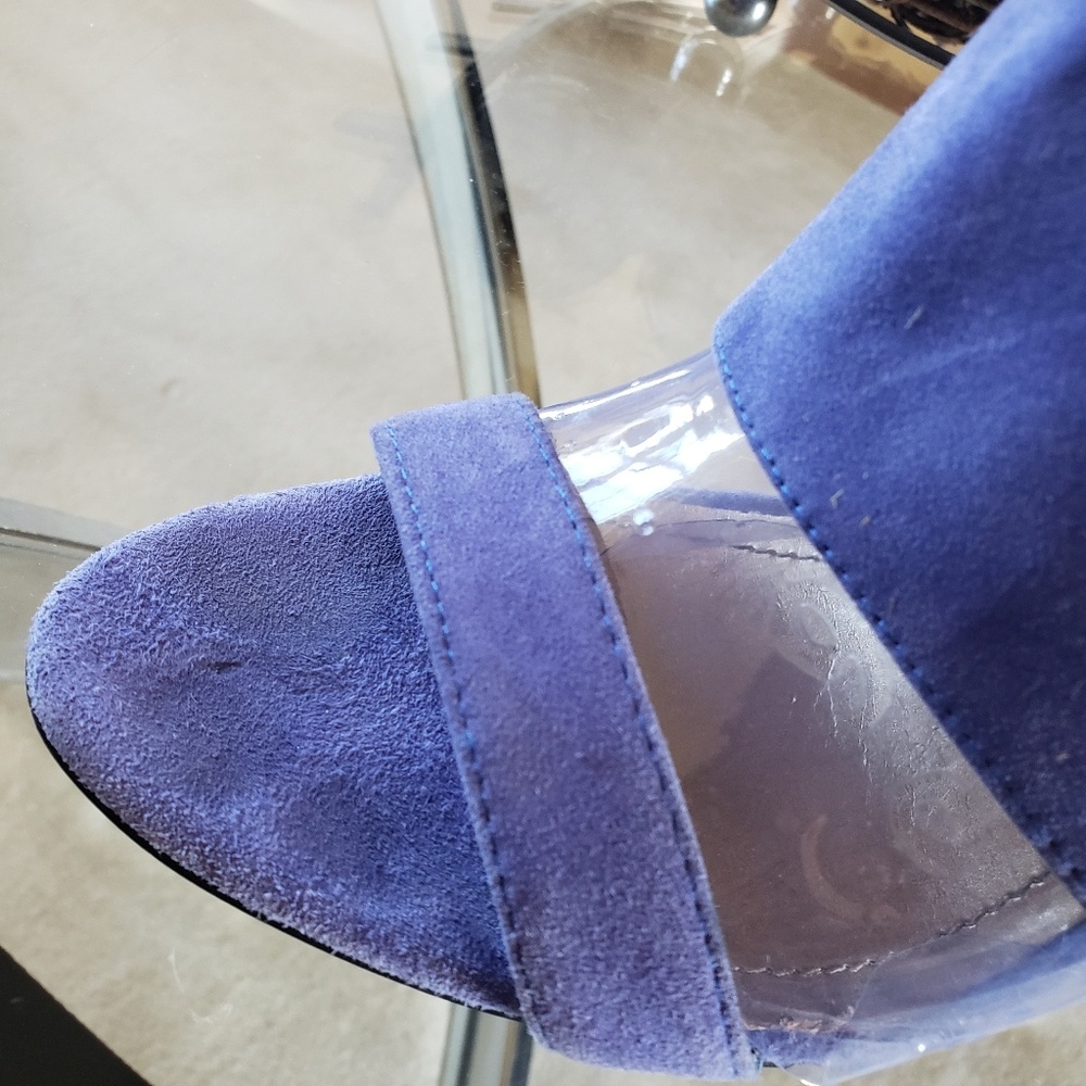 Bcbg shoes size 8.5 color blue with lavender tint - Picture 5 of 8